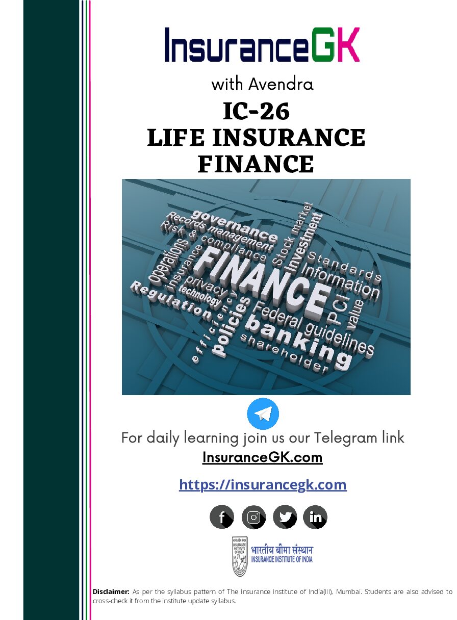 IC-26-Life Insurance Finance